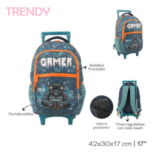 Mochila  Carro Trendy