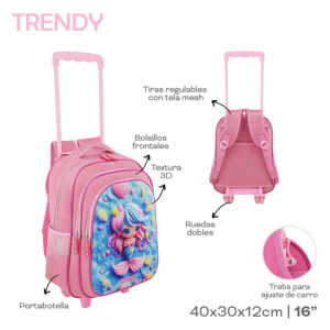 Mochila Carro  Trendy