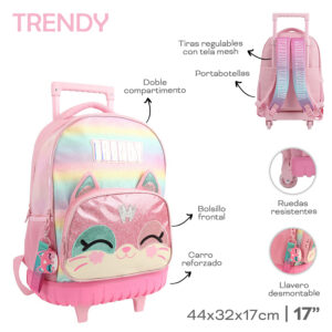 Mochila Carro Trendy