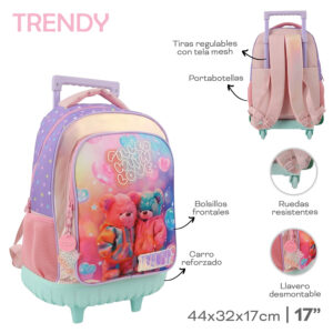 Mochila Carro Trendy