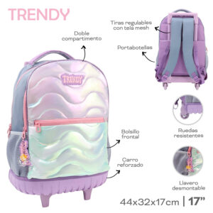 Mochila Carro Trendy
