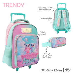 Mochila Carro C/ Cartu Trendy