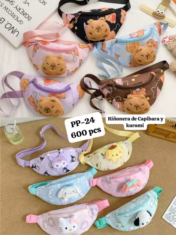 Riñonera  Sanrio y Capibara