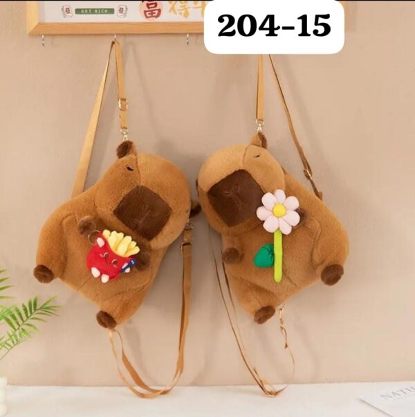 Peluche Mochila  Capibara - Imagen 2