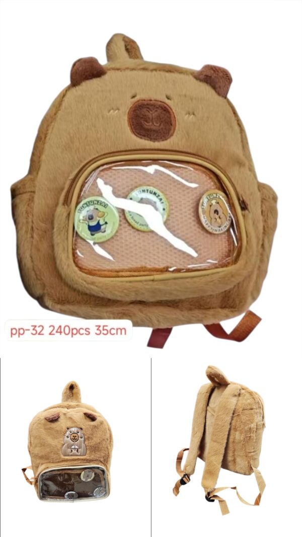 Mochila Capibara C/ Bolcillo