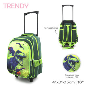Mochila Carro 16P Trendy