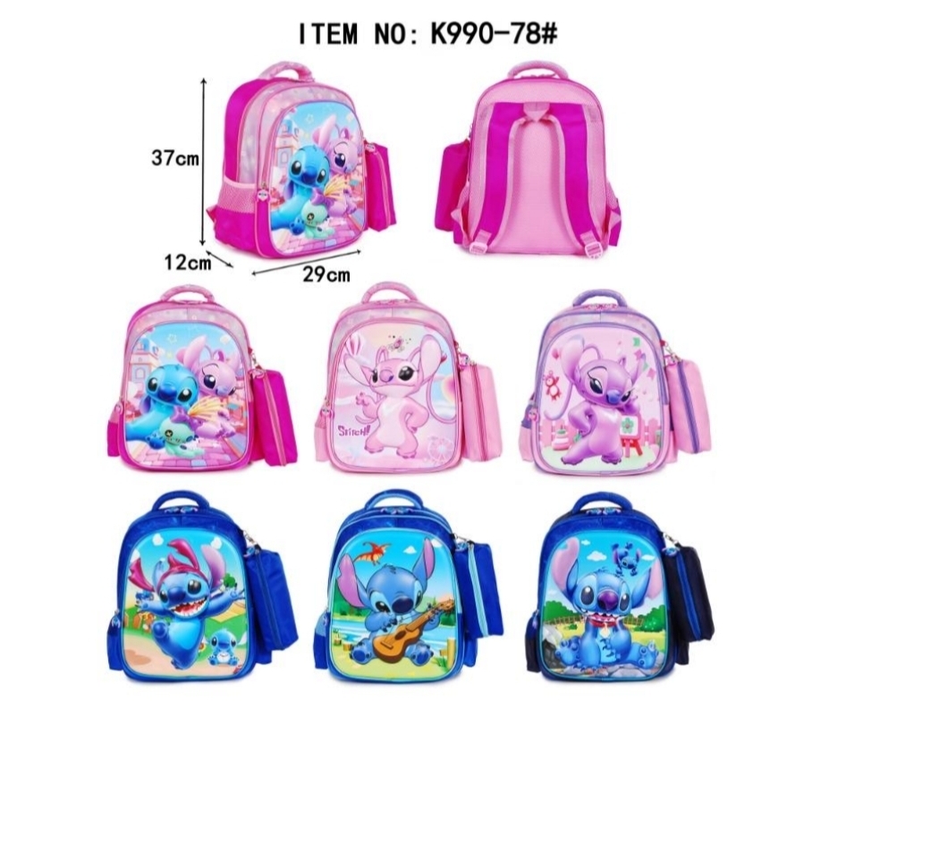 Mochila 3D Jardin C/ Cartuchera