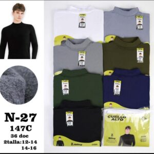 Camiseta Termica Cuello Alto Juvenil