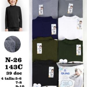 Camiseta Termica Cuello AltoNiño