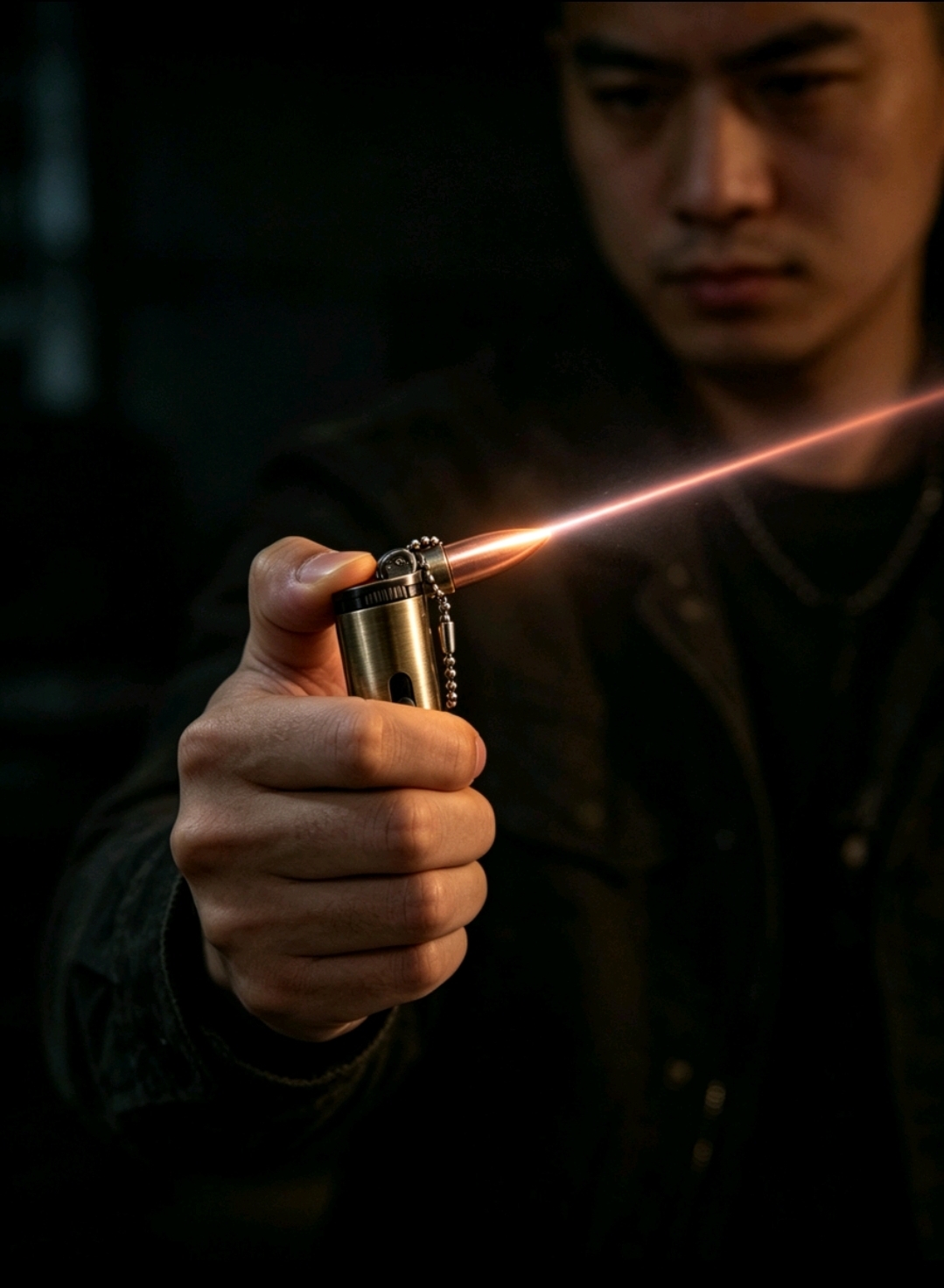 Linterna Led C/ Laser - Imagen 3
